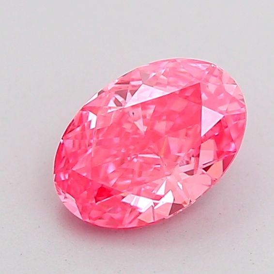 1.02 CT Fancy Vivid Pink OVAL