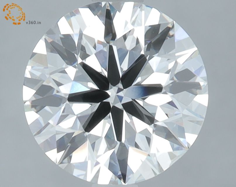2.50 ct. round Lab Grown Diamond front image