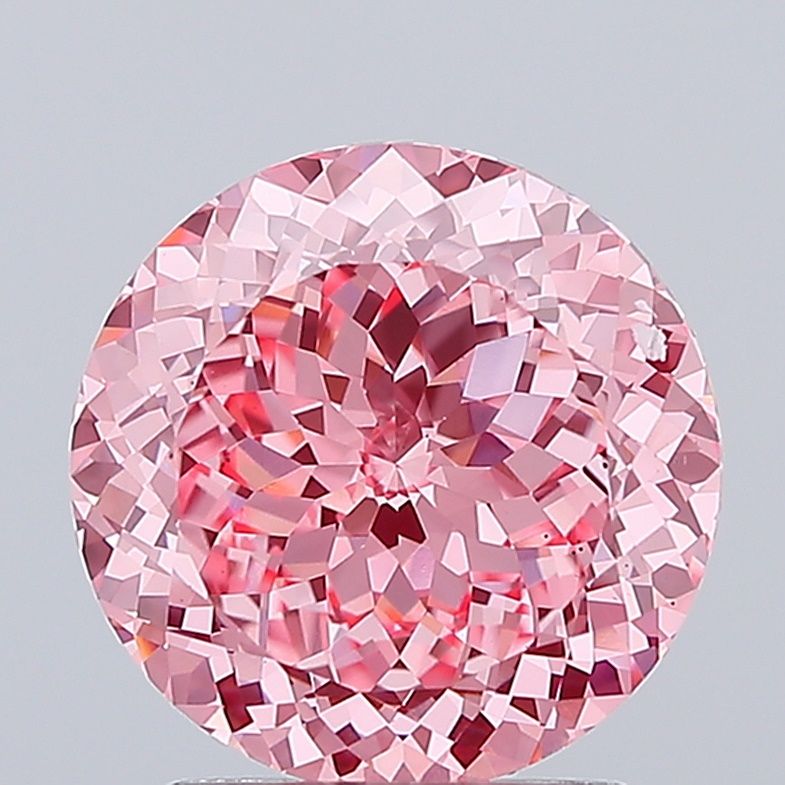 2.54 ct. round Lab Grown Diamond front image