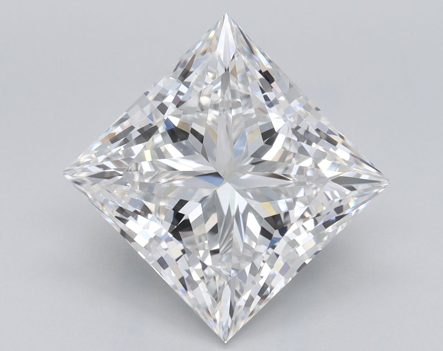 4.46 ct. princess Lab Grown Diamond front image