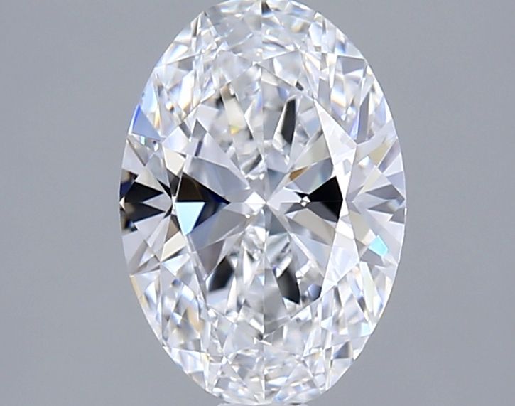 1.24 ct. oval Lab Grown Diamond front image
