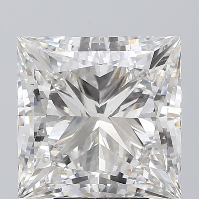6.24 ct. princess Lab Grown Diamond front image