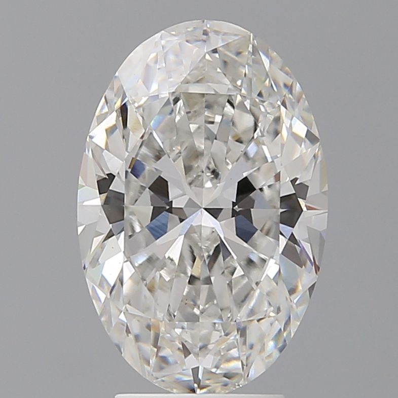 4.09 ct. oval Lab Grown Diamond front image