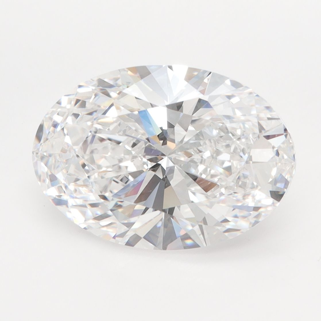 4.02 ct. oval Lab Grown Diamond front image