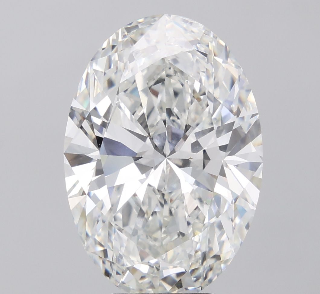 10.04 ct. oval Lab Grown Diamond front image