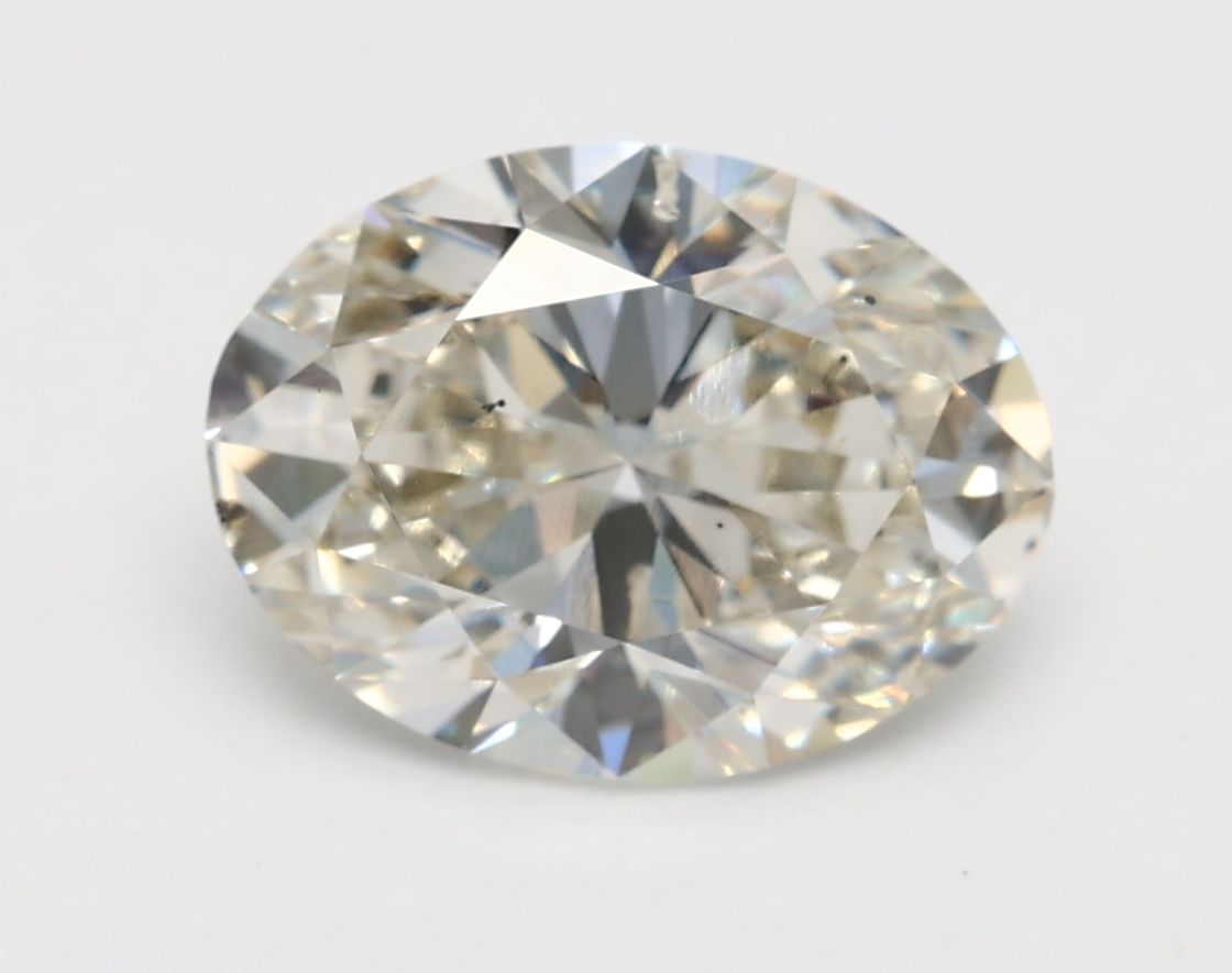 2.04 ct. oval Lab Grown Diamond front image