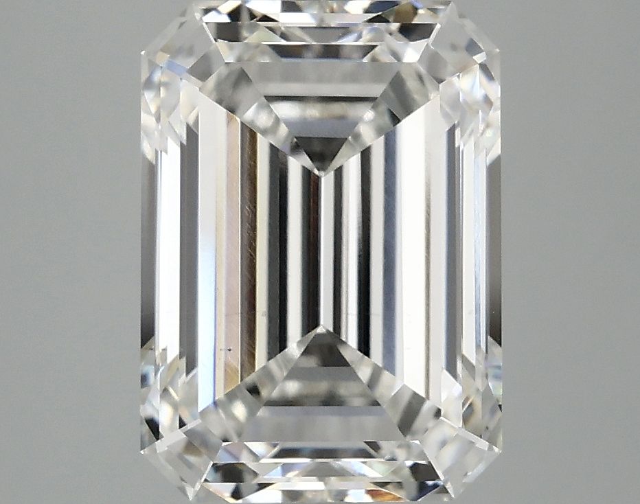 4.10 ct. emerald Lab Grown Diamond front image