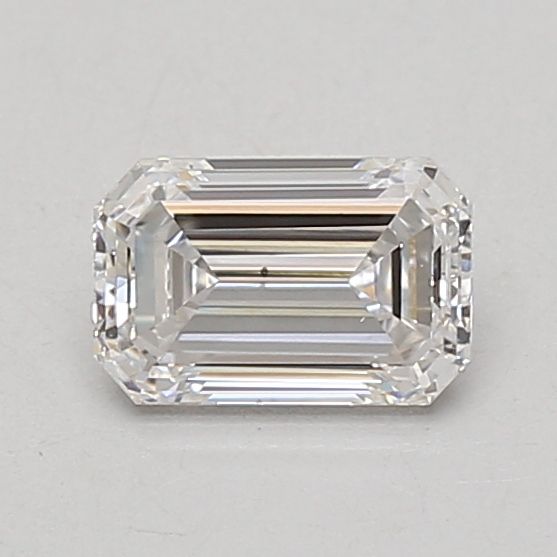 0.78 ct. emerald Lab Grown Diamond front image