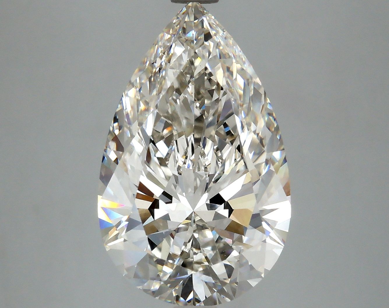 4.55 ct. pear Lab Grown Diamond front image