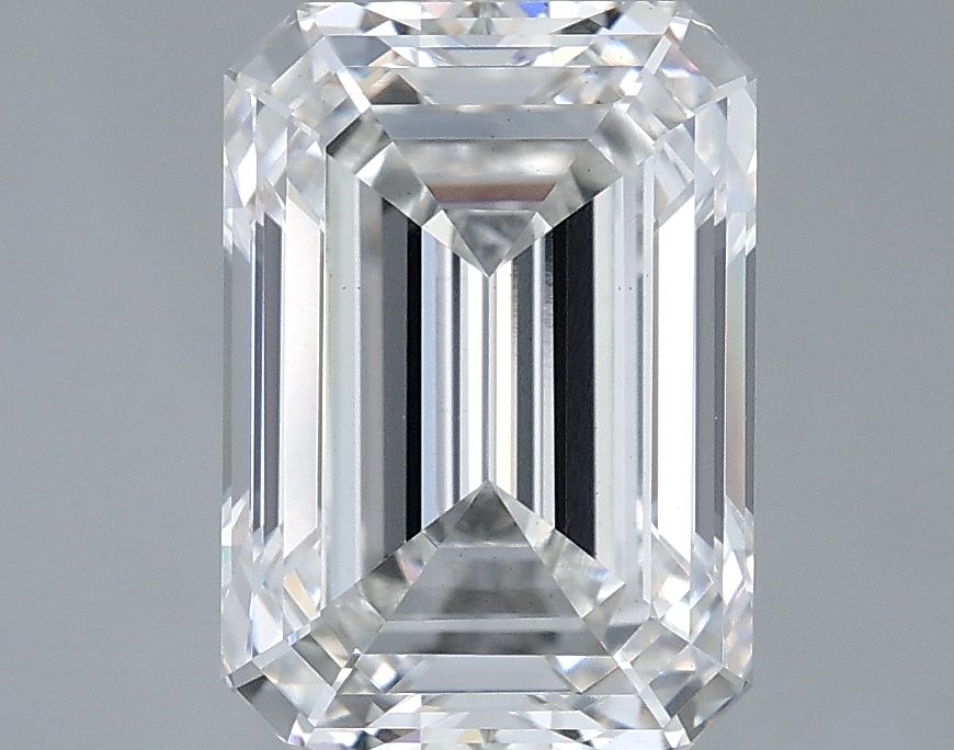 3.71 ct. emerald Lab Grown Diamond front image