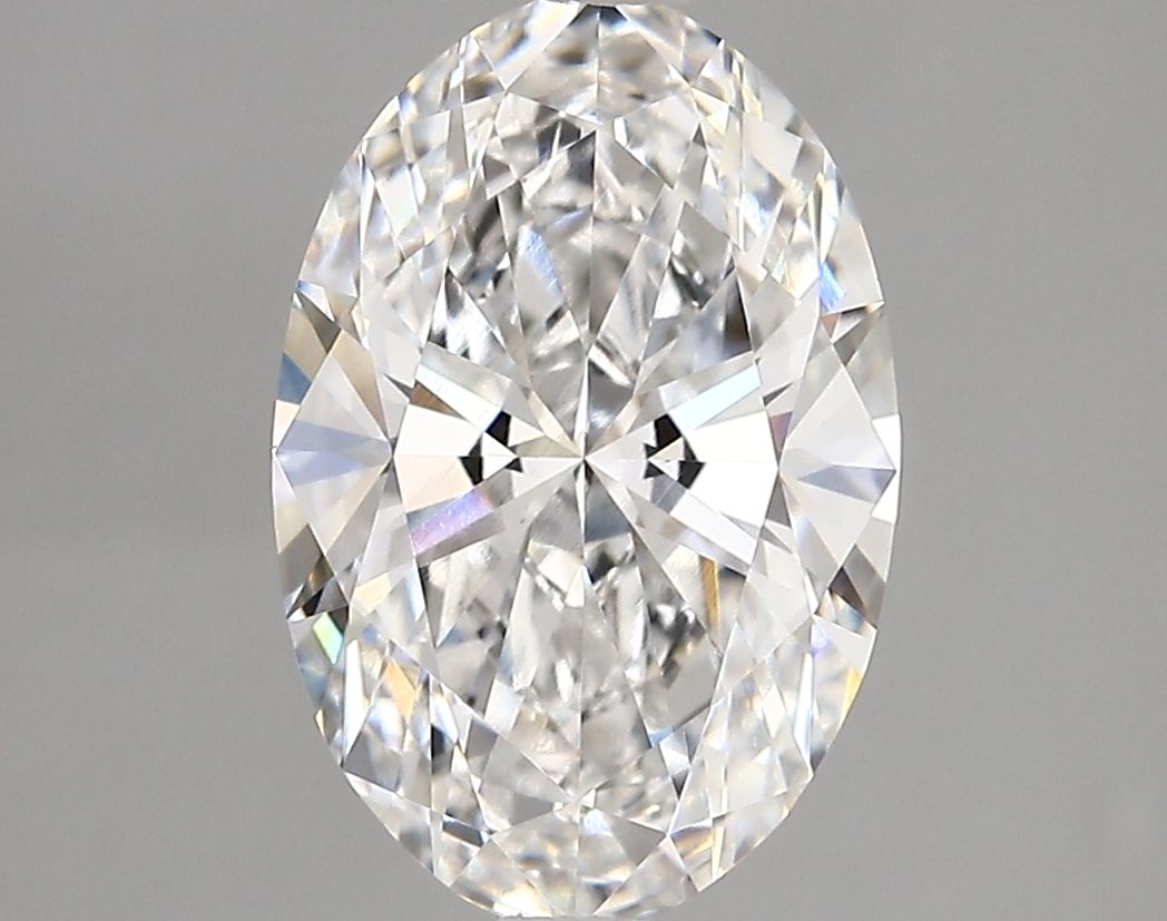 2.87 ct. oval Lab Grown Diamond front image