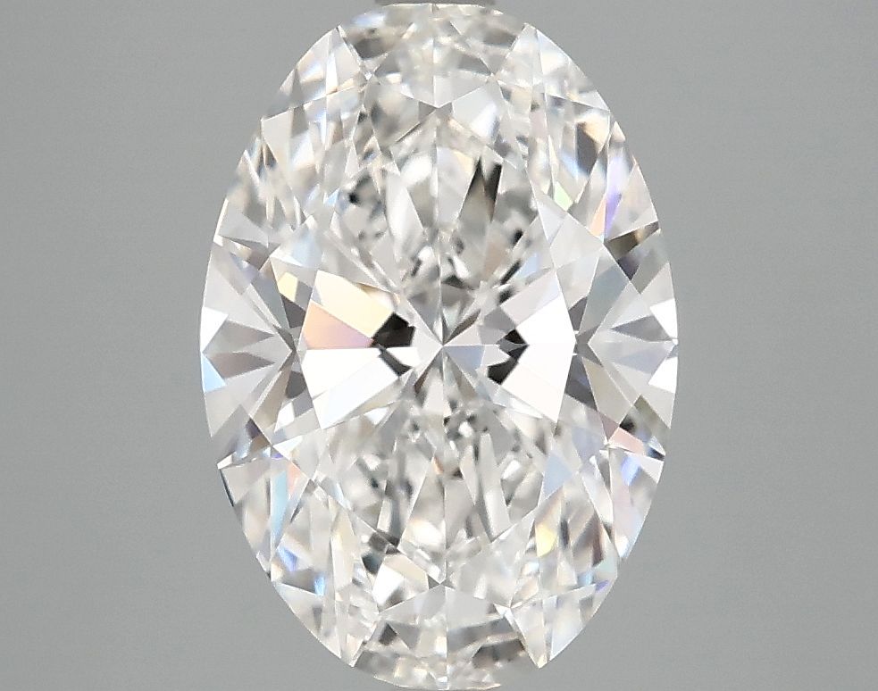 3.10 ct. oval Lab Grown Diamond front image
