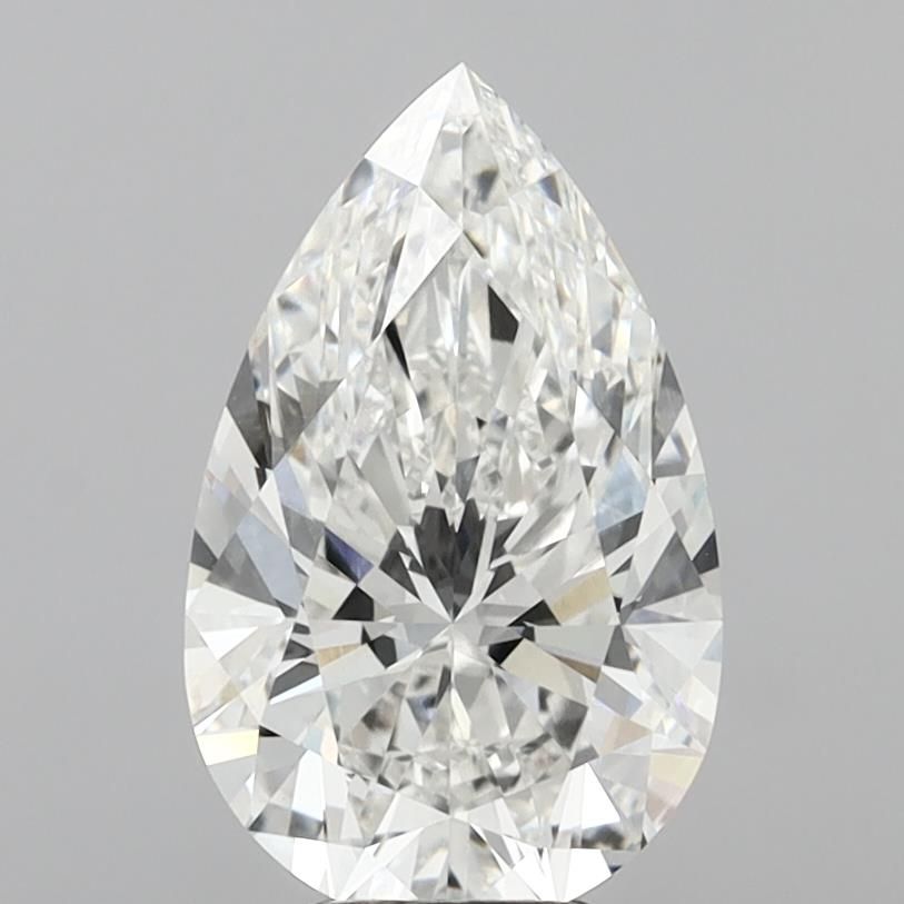6.05 ct. pear Lab Grown Diamond front image
