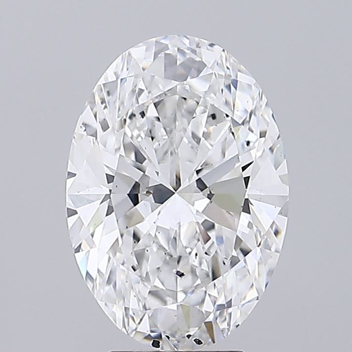 5.16 ct. oval Lab Grown Diamond front image
