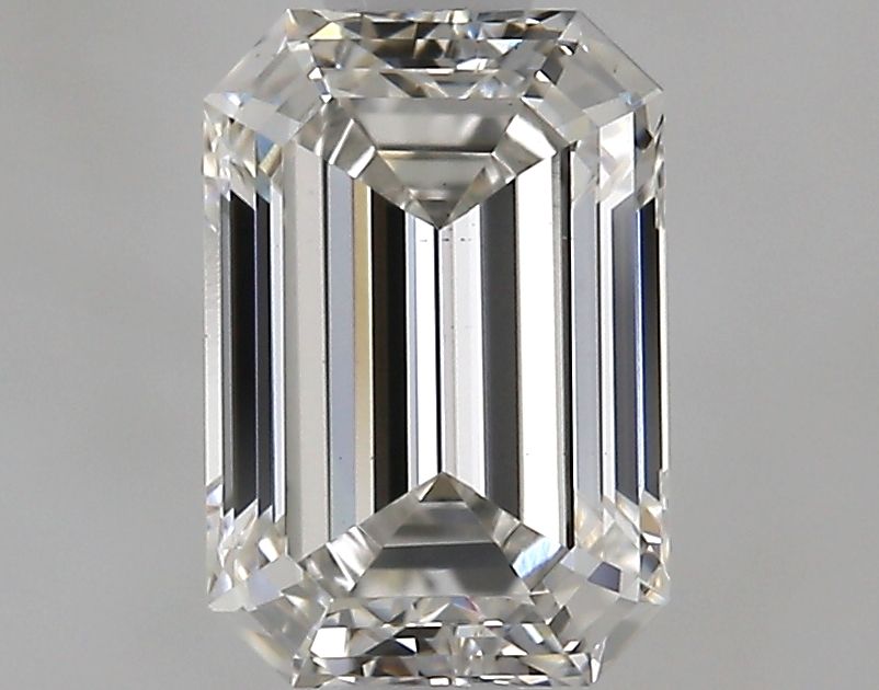0.74 ct. emerald Lab Grown Diamond front image