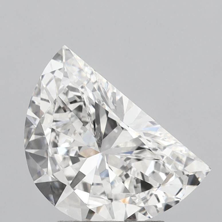 2.08 ct lab-grown Half moon Diamond