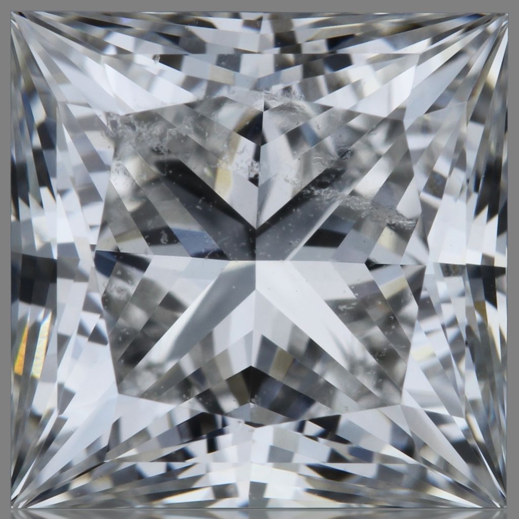 1.85 ct. princess Lab Grown Diamond front image