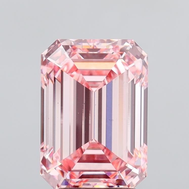 4.02 ct. emerald Lab Grown Diamond front image