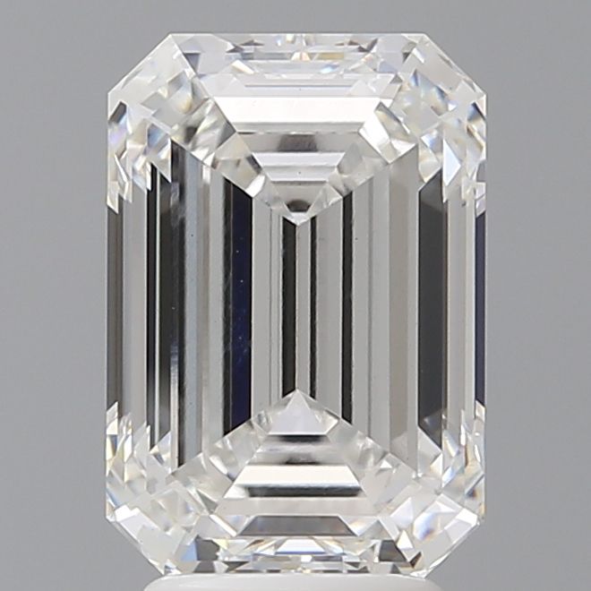 4.08 ct. emerald Lab Grown Diamond front image