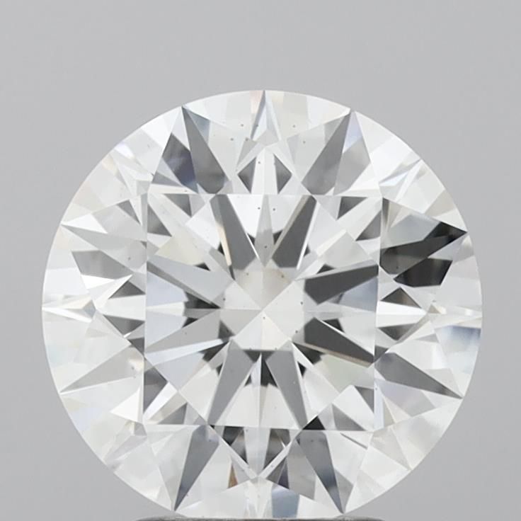 2.57 ct. round Lab Grown Diamond front image