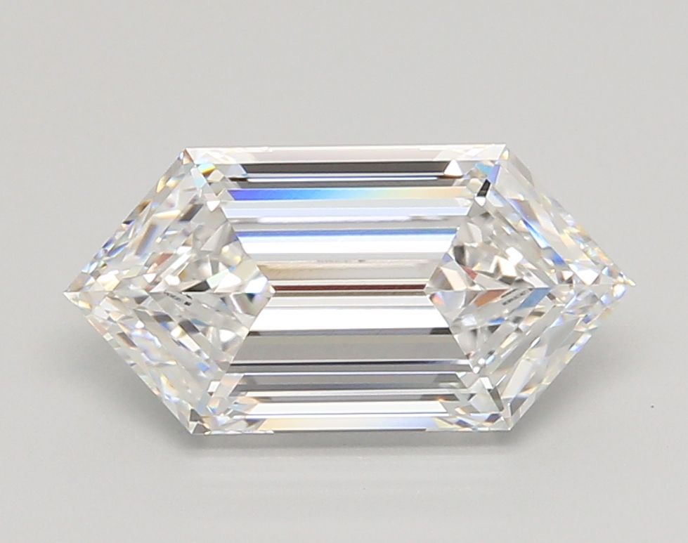 3.04 ct lab-grown Hexagonal Diamond