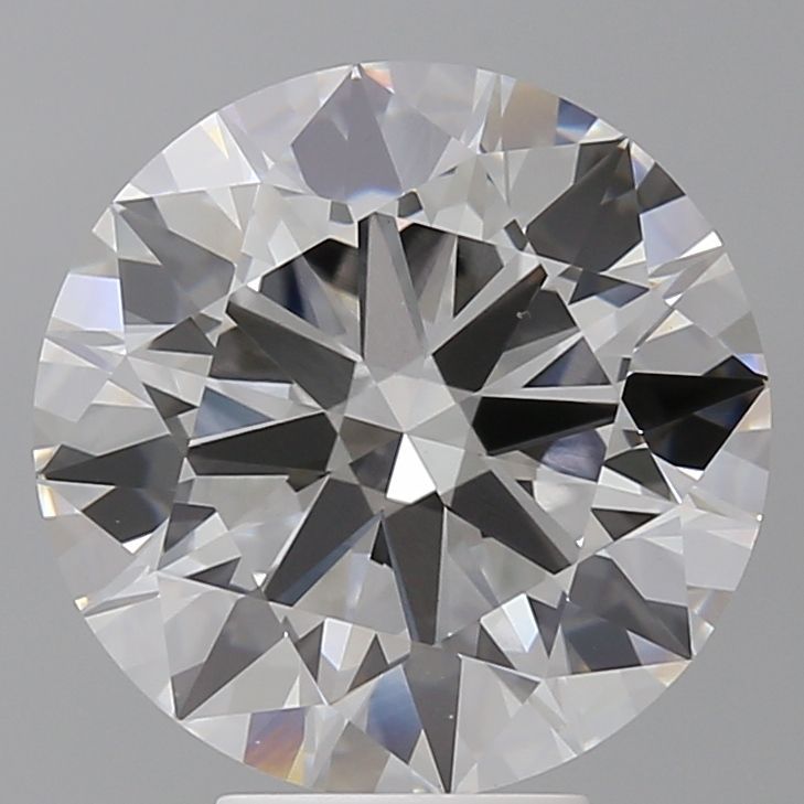 6.02 ct. round Lab Grown Diamond front image