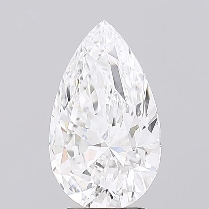 2.73 ct. pear Lab Grown Diamond front image