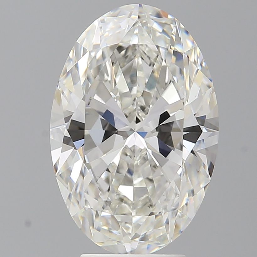 5.04 ct. oval Lab Grown Diamond front image