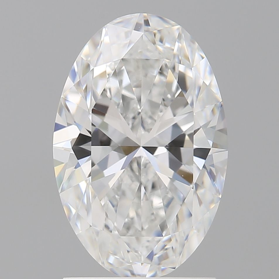 2.01 ct. oval Lab Grown Diamond front image