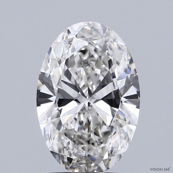 1.58 ct. oval Lab Grown Diamond front image