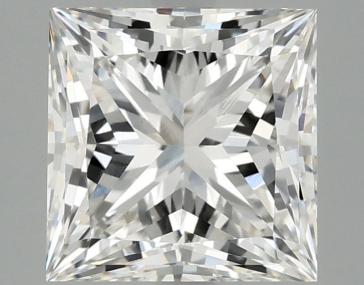 3.02 ct. princess Lab Grown Diamond front image