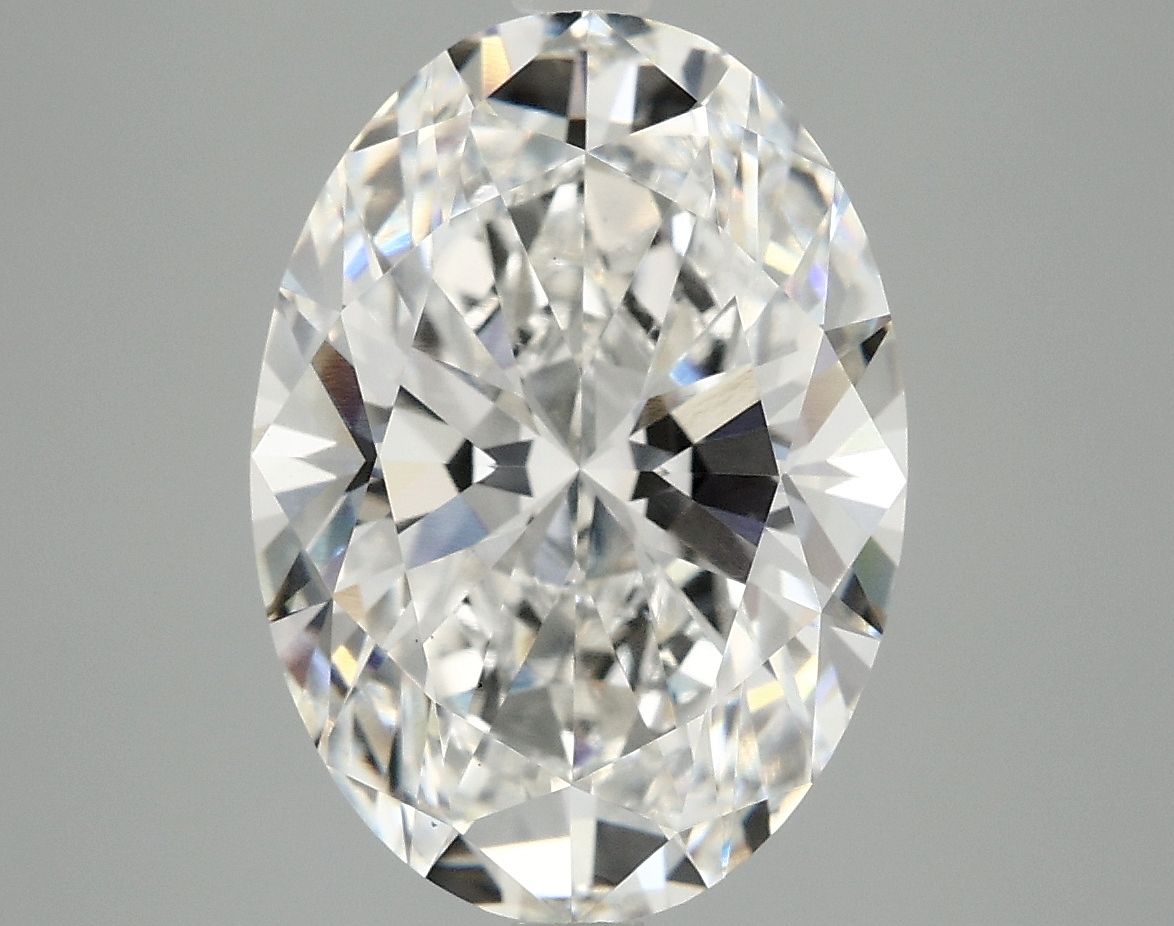 5.09 ct. oval Lab Grown Diamond front image