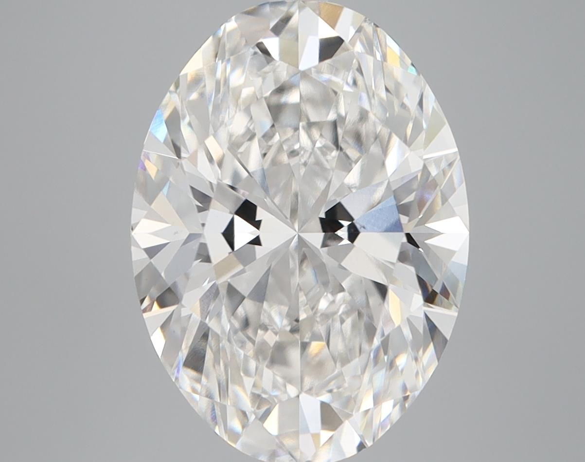 5.05 ct. oval Lab Grown Diamond front image