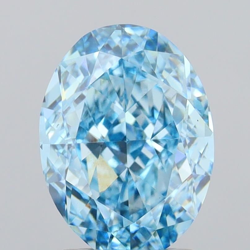 2.06 ct. oval Lab Grown Diamond front image