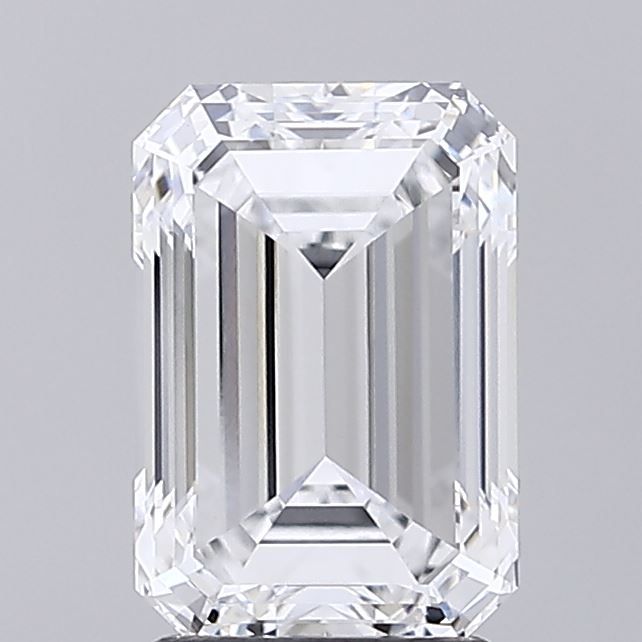2.50 ct. emerald Lab Grown Diamond front image