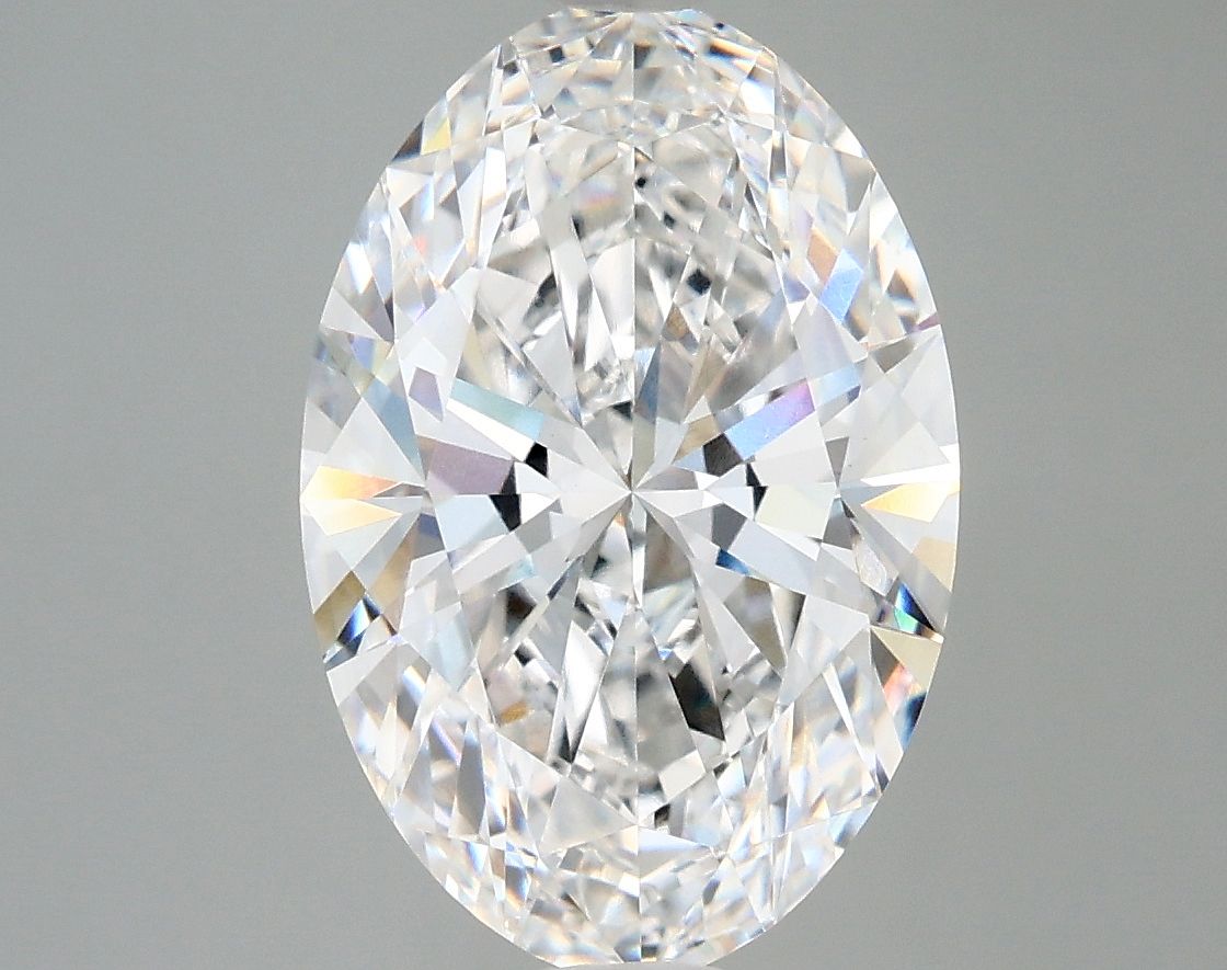 4.09 ct. oval Lab Grown Diamond front image