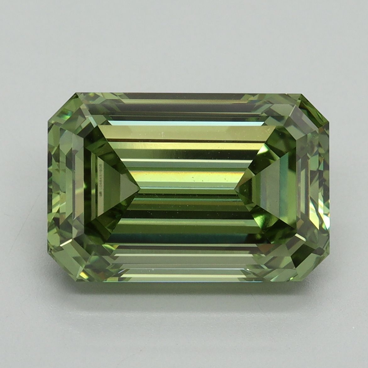 5.10 ct. emerald Lab Grown Diamond front image