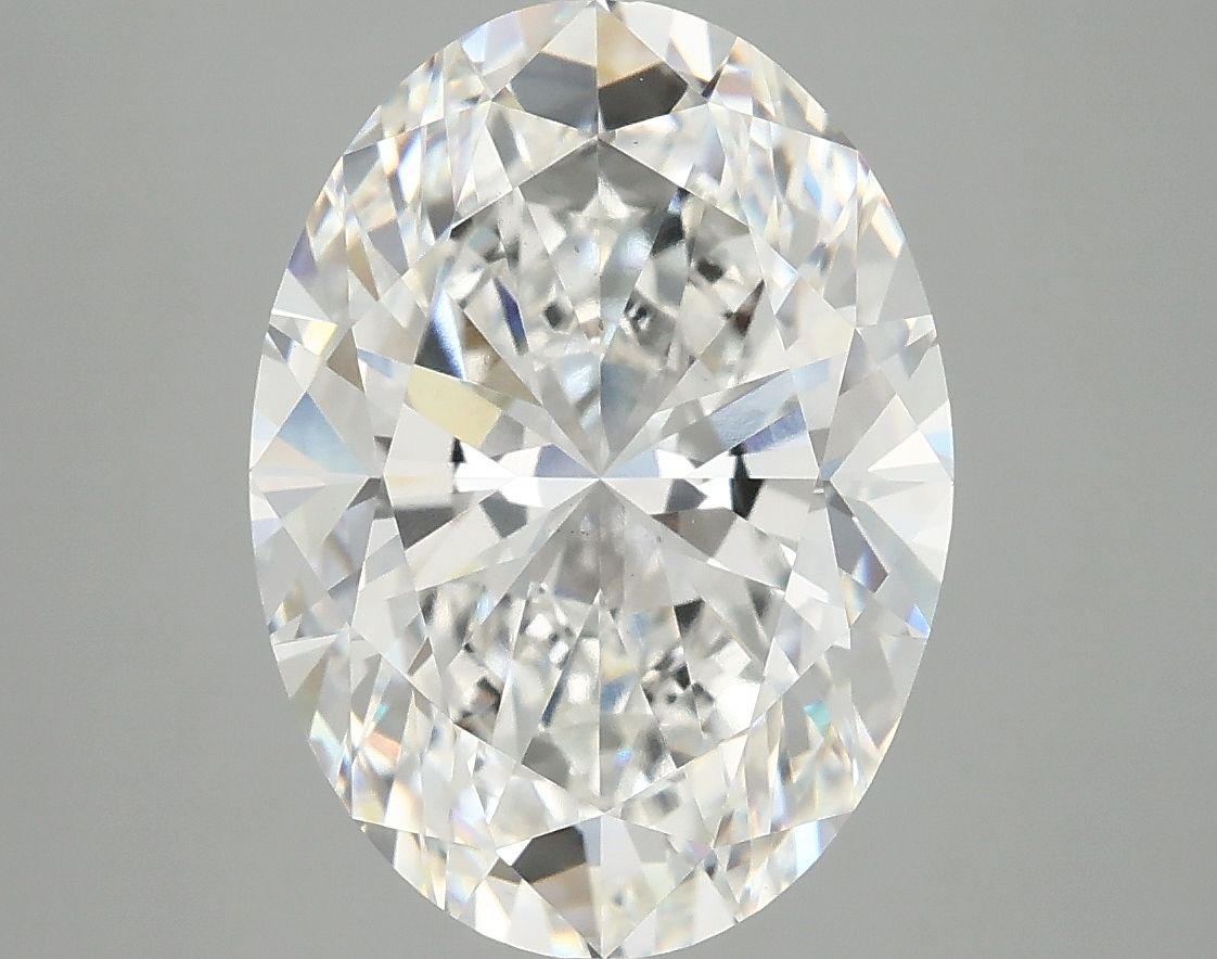 5.04 ct. oval Lab Grown Diamond front image