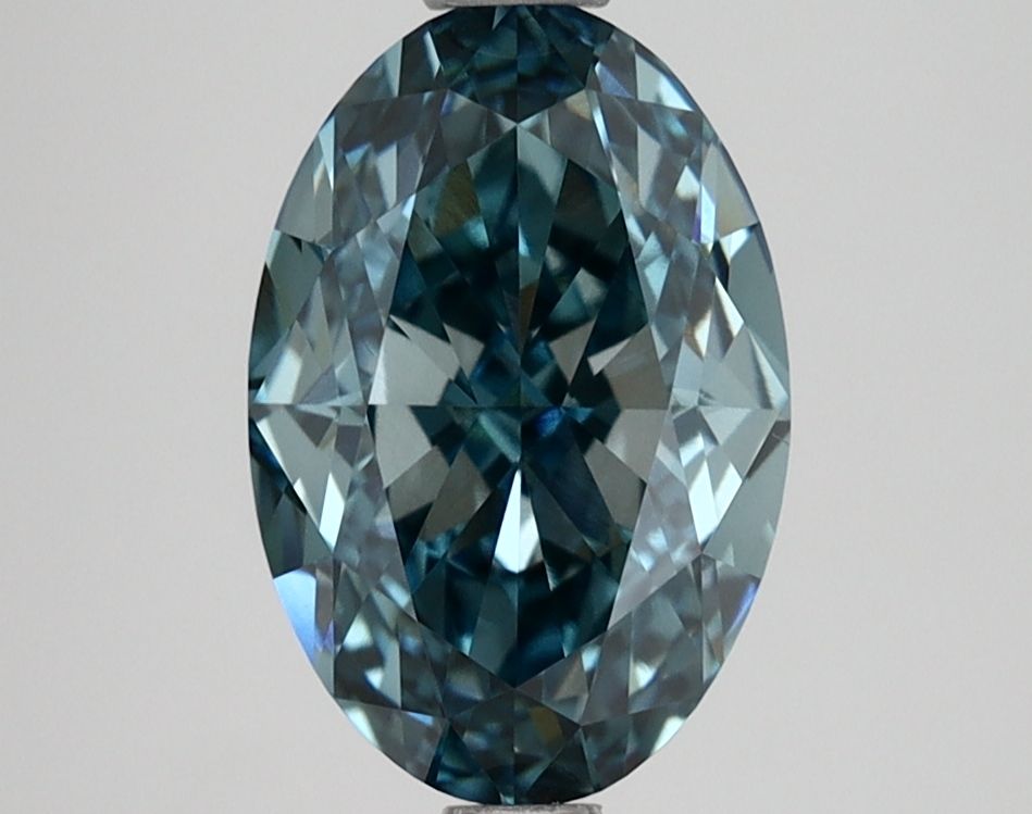 2.55 ct. oval Lab Grown Diamond front image