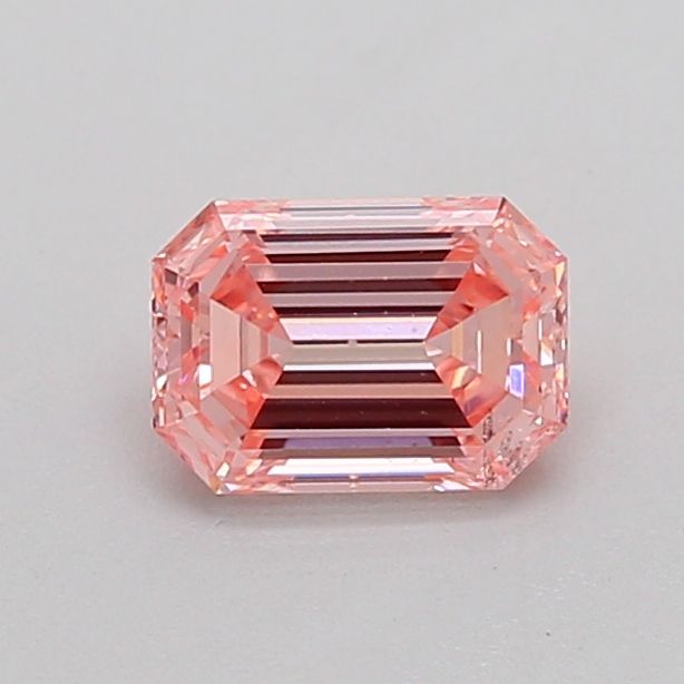 0.71 CT Fancy Vivid Pink EMERALD