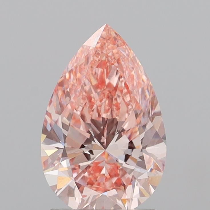 2.04 CT Fancy Vivid Pink PEAR