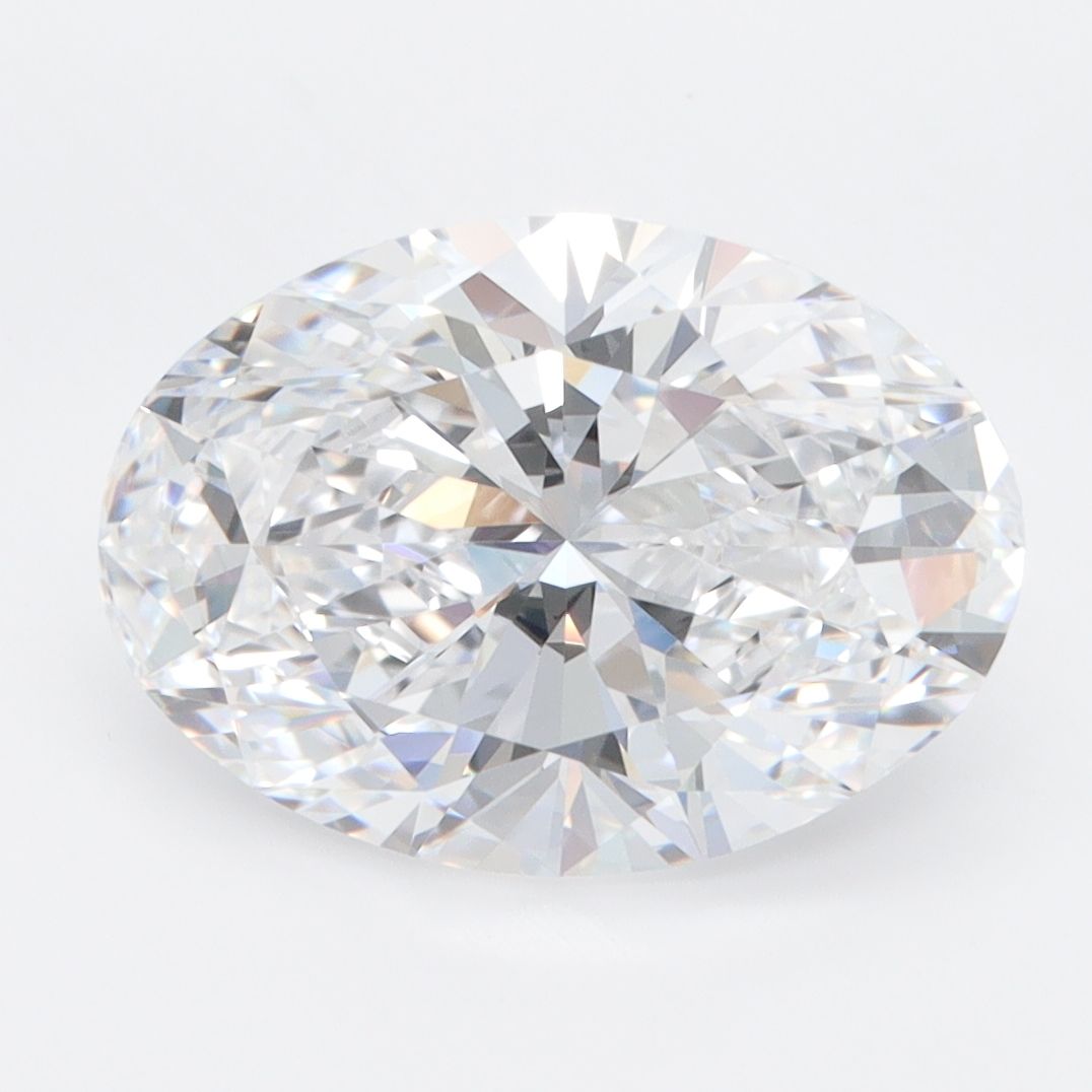 4.05 ct. oval Lab Grown Diamond front image