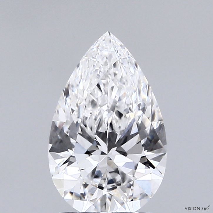 1.25 ct. pear Lab Grown Diamond front image