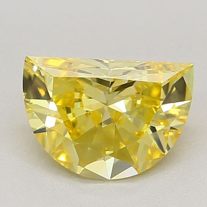 0.71 ct lab-grown Half moon Diamond