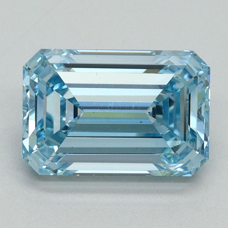 2.55 ct. emerald Lab Grown Diamond front image