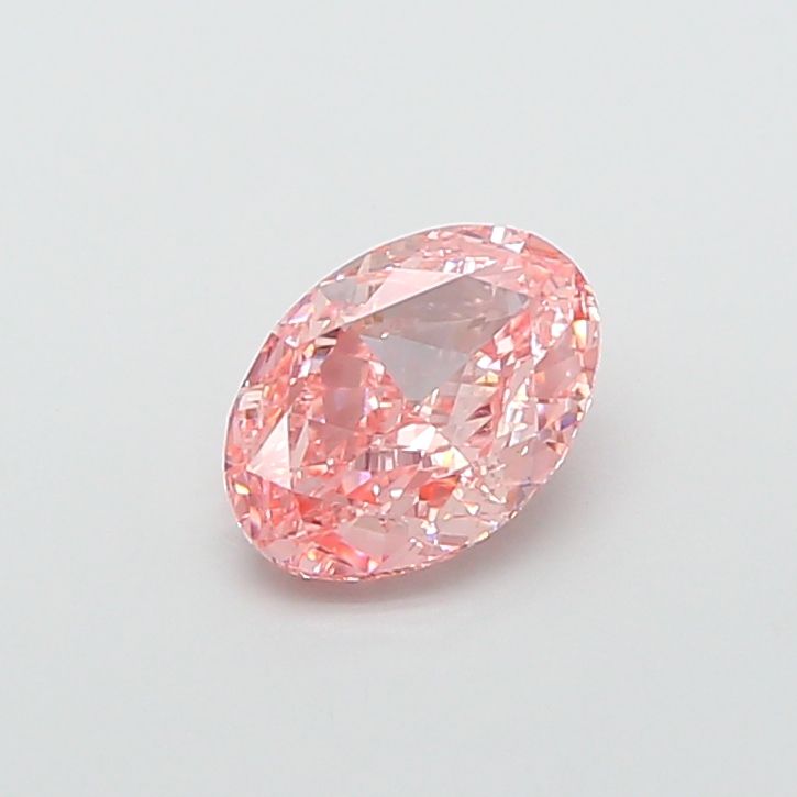 1.57 CT Fancy Vivid Pink OVAL