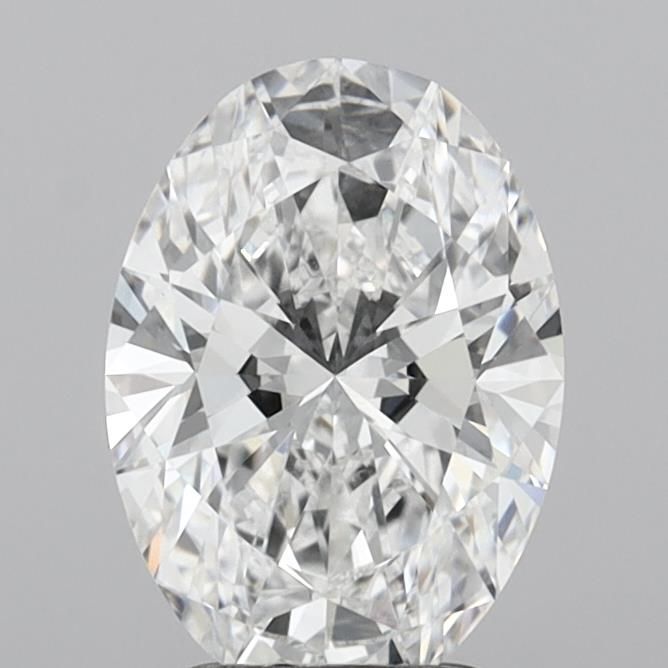 2.53 ct. oval Lab Grown Diamond front image