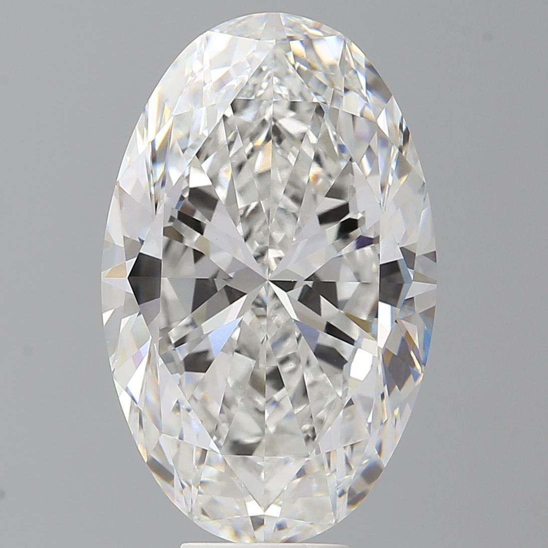 10.49 ct. oval Lab Grown Diamond front image