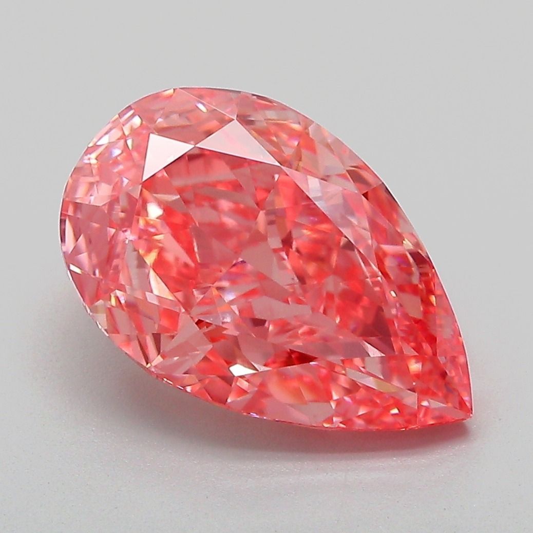 4.07 ct. pear Lab Grown Diamond front image