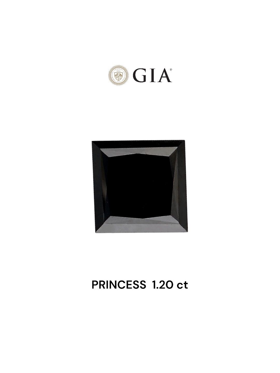 1.20 ct Princess diamond